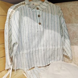 شومیز مجلسی دخترونه با شلوار لنین کالکشن بهار و عید