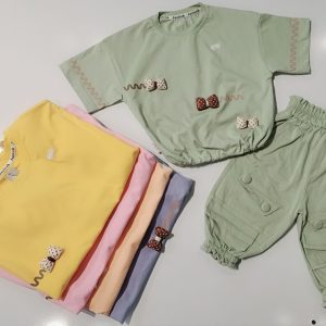 کراپ و شلوارک دخترونه